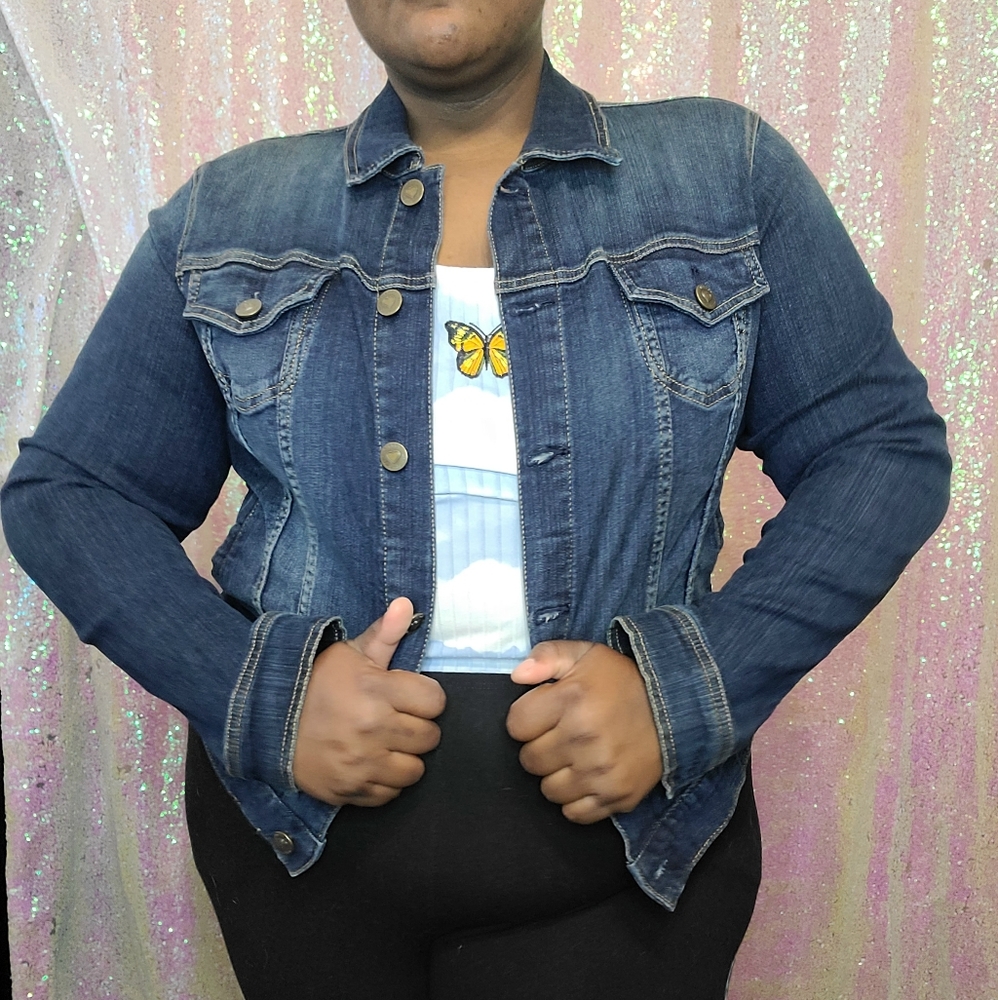 Torrid jean jacket size 2